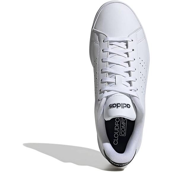 Adidas Men\'s Athletic Essentials Advantage Shoes Leather White Size 9 NWB main image 10